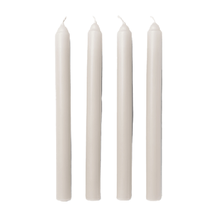 Åhléns Home Kronljus 25 cm, 4-pack Ljus & ljusstakar Grå ONESIZE