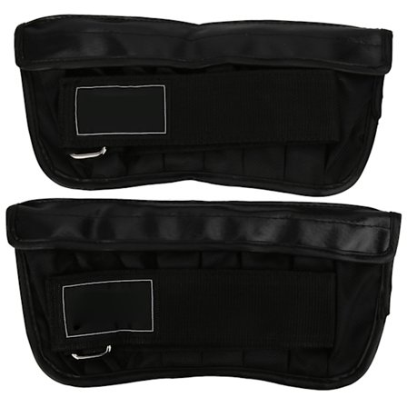 2 stk. 1-4 kg justerbar håndledsbandage styrke tom kunstlæder bokse sandsæk