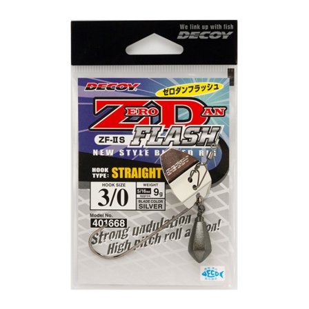 Decoy ZF-2S Zero-Dan Flash Straight, 9g - #3/0