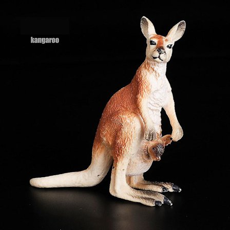 Realistiske Safari-dyrfigurer i plast - Dyr fra jungelen