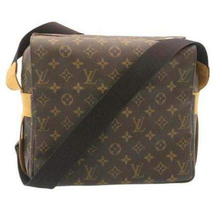 Louis Vuitton Vintage Pre -owned Naviglio Brun, Dame Vintage Tasker, Størrelse: ONE Size