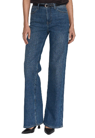 Twist & Tango Denim Trousers Byxor Dam Blå 28