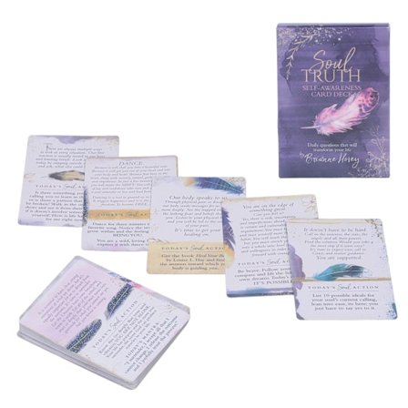 Tarotkort til selverkendelse - Bærbart kortspil til spirituelle råd og festlige sammenkomster