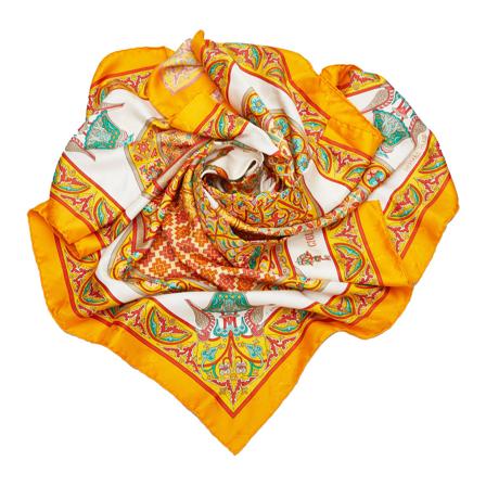 Hermès Vintage Pre-owned Scarves Orange, Dame Vintage Accessories, Størrelse: ONE Size