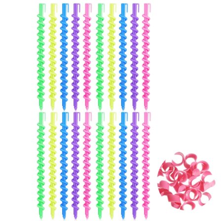 Varmeløse krøllestenger spiraler krøllestenger spiraler permanentstenger varmeløse bølger hårkrøller