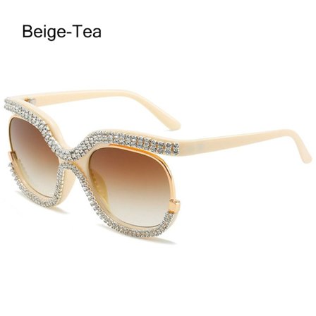 Solglasögon för kvinnor Solglasögon BEIGE-TEA BEIGE-TEA