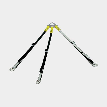 Lyftsystem till jollar med 3 krokar, max 400 kg