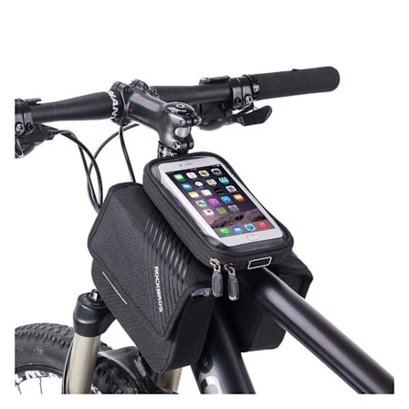 ROCKBROS cykeltaske med touch screen-visning