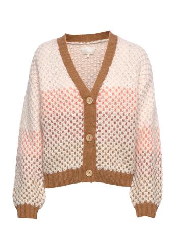 Nucesarine Cardigan Stickad Tröja Cardigan Multi/mönstrad Nümph