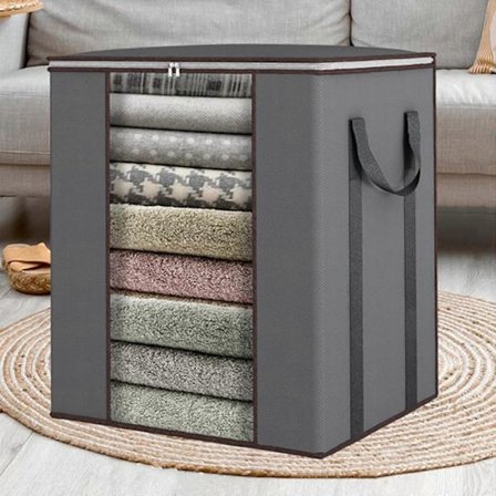 Kotikäyttöön sopiva pyykkipussi, lelupussin, pyykkikori, peittojen säilytyspussi, sopii makuuhuoneeseen, olohuoneeseen ja opiskelija-asuntoon