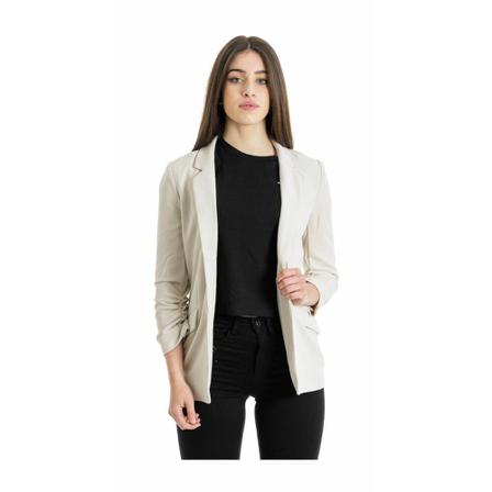Only Carolina Diana 3/4 Blazer Grå, Dame