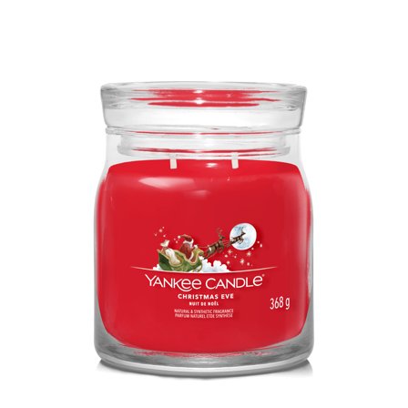 Yankee Candle Signature Jar Candles Christmas Eve 368g - Candela Profumata
