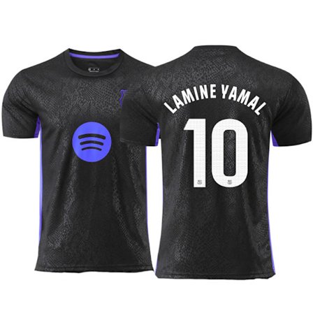 25-26 FC Barcelona Black Mamba Special Edition NO.10 LAMINE YAMAL Jalkapallon treeni-T-paita S-2XL