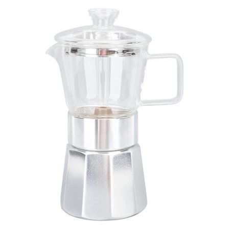 240ML Bærbar Moka Pot Let at Rengøre Komfur Kaffemaskine til Hjem og Kontor