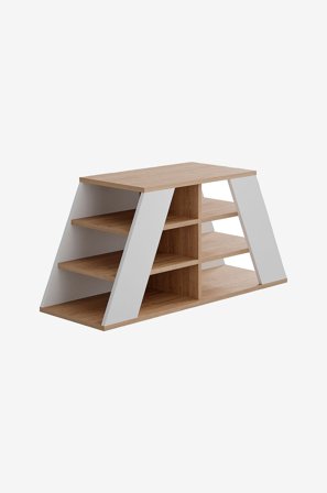 Hanah Home - Kenkäkaappi Pyramid - Ruskea - Kenkähyllyt - - Homeroom