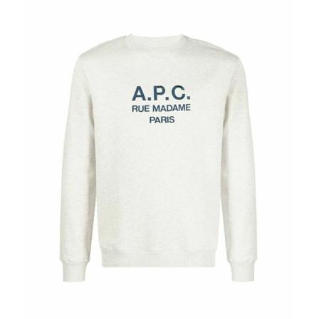 A.p.c. Sweatshirts Hoodies vit, Herr, Herr, Storlek: XL