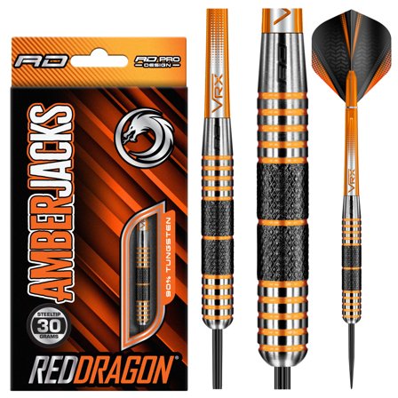 Amberjack 11 Steel Tip Steel Tip Darts 30g | Red Dragon Darts