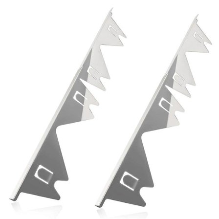 Rustfri Stål Komfurafdækningslister, Komfurafstandsliste, Udtrækkelige Komfurafdækningslister, Ovn Afstandsliste, Sto