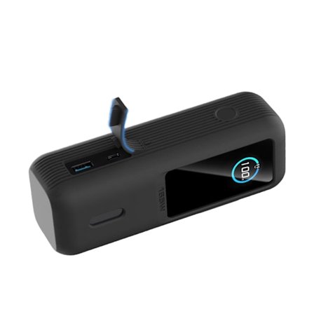 Silikone rejse-bæretaske Power Banks opbevaringspose til 165W