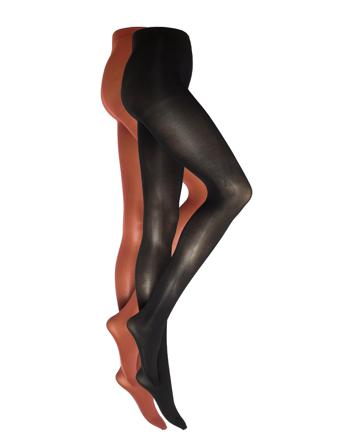 Tights 50Den Recycled 2 P Red Lindex