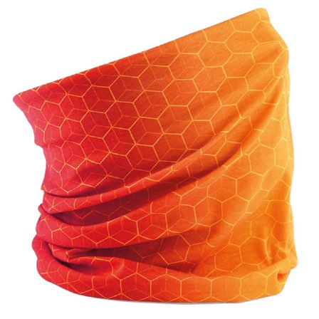 Beechfield Unisex Vuxna Geometrisk Morf One Size Geo Orange