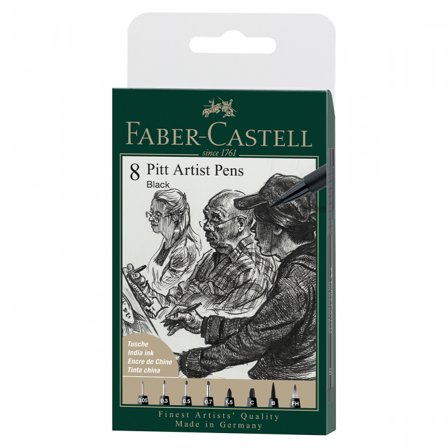 Faber-Castell PITT Artist Pack of 8