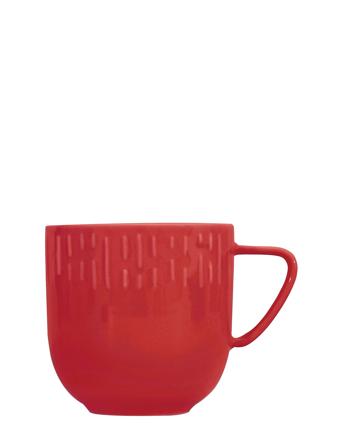 Confetti Mug W/Relief 1 Pcs Giftbox Home Tableware Cups & Mugs Coffee Cups Red Aida