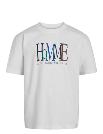 Chaston Tee Grunt White