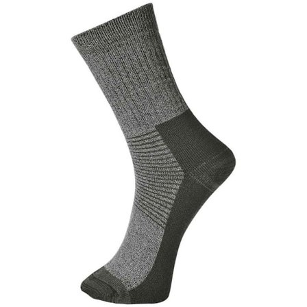Portwest Unisex Vuxen Termiska Sockar 6 UK-9 UK Grå