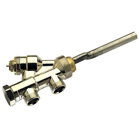 MMA RFA 33 Perusventtiili 1-putki, sivu, M22 x 1,6, Lämmitys