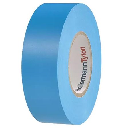 HellermannTyton Tape 19mm 20m Blå