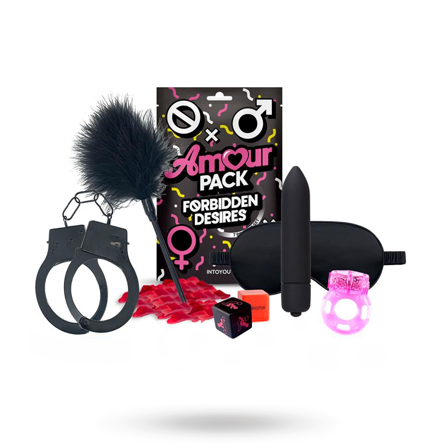 Forbidden Desires 7-pcs Gift Set - Vuxen.se - Sexleksaker i set & kinky kit