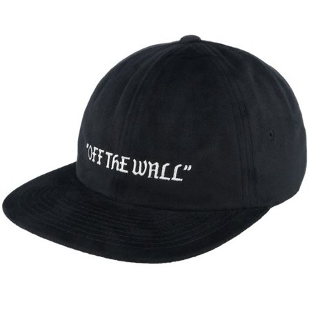 Vans - Svart snapback Keps - Off The Wall Jockey Black Strapback @ Hatstore