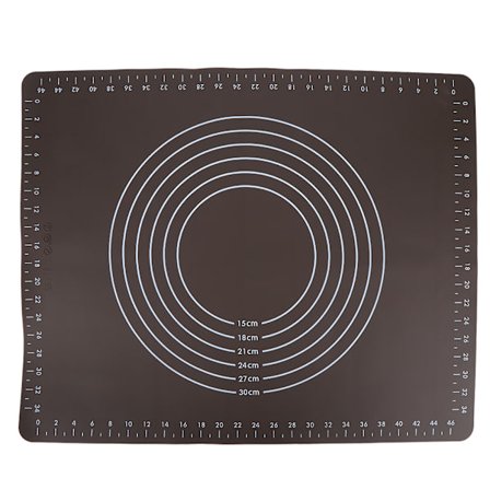 Høytemperaturbestandig, ikke-klebende silikon bakematte - Perfekt for deigkjevling og utbaking