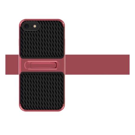 iPhone 8 - Stötdämpande Hybridskal Röd