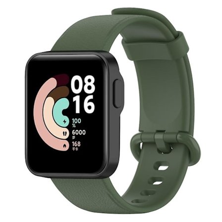 Klokkerem for Xiaomi Mi Watch Lite, erstatningsarmbånd, silikonrem for Redmi Watch