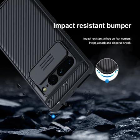 Nillkin Google Pixel 7 Skal Camshield Pro - Svart