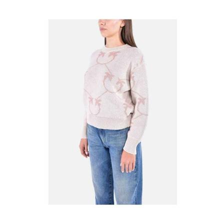 Pinko, Sweatshirts ; Hoodies Roze, Dames, Maat:S,alpaca