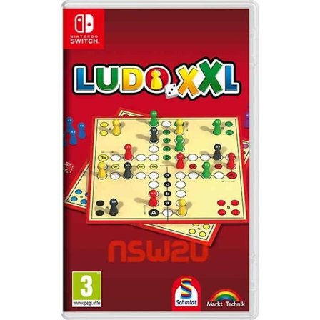 Brädspel - LUDO XXL - Nintendo Switch - Multiplayer upp till 6 - 4 olika brädor