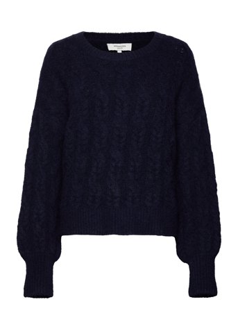 Rosemunde | Cable Knit O-Neck | S/M