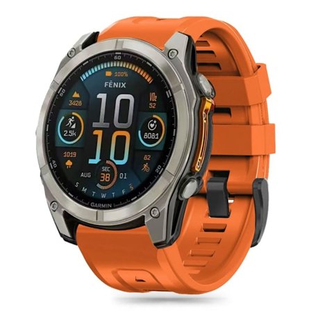Tech-Protect Garmin Fenix 20 mm Armband Silicone Orange