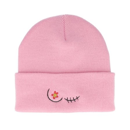 Hatstore - Pink Hope Collection Pink Cuff Cuff Pink Beanie - @ Hatstore