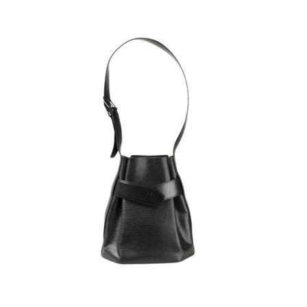 Louis Vuitton Vintage, Pre-owned Sac Depaule PM Bag Zwart, Dames, Maat:ONE Size