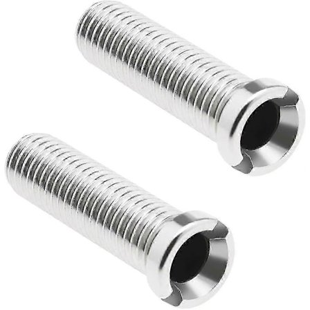 2 stk. 304 rustfritt stål kjøkkenvask sil skrue gjenget avfall sil skruekobling M1245mm vask bolt skrue for servant vask sil plugg_Surp