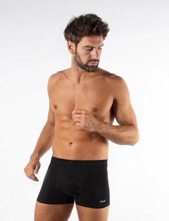 FILA Underwear Fila 2Pk Boxer - Black - XXL