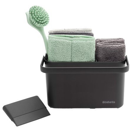 Brabantia SinkSide rengjøringssett, mørkegrå