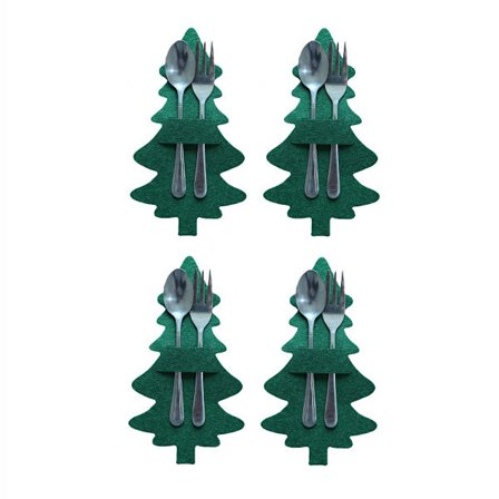 4st julgaffelhållare bestickpåse 9 9