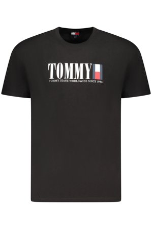 Tommy Hilfiger T-shirt Maniche Corte Uomo Nero