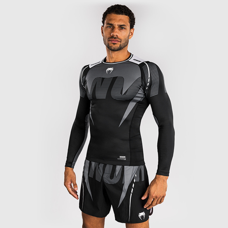 Venum Adrenaline Rashguard Svart Grå