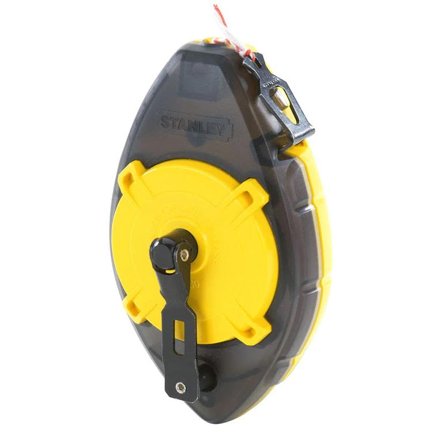 STANLEY 0-47-460 Powerwinder Snörslå 30 meter, Mått & vattenpass